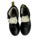 Оригінал Dr. Martens Jadon Smooth Leather Boots Black С МЕХОМ
