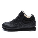 Придбати New Balance 574 Black Winter С МЕХОМ FKS2350314