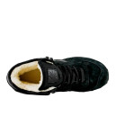 Оригинал New Balance 574 Black Suede Winter С МЕХОМ