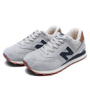 Кросівки New Balance 574 Grey Navi Winter С МЕХОМ