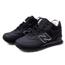 Кросівки New Balance 574 Black Winter С МЕХОМ
