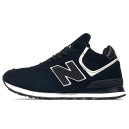 Придбати New Balance 574 High Black White Winter С МЕХОМ FKS2351472