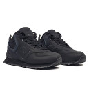 Кросівки New Balance 574 Black Winter С МЕХОМ