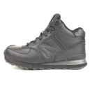 Придбати New Balance 574 Black Leather Winter С МЕХОМ FKS2351487