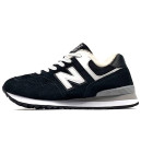 Придбати New Balance 574 White Black Winter С МЕХОМ FKS2351520