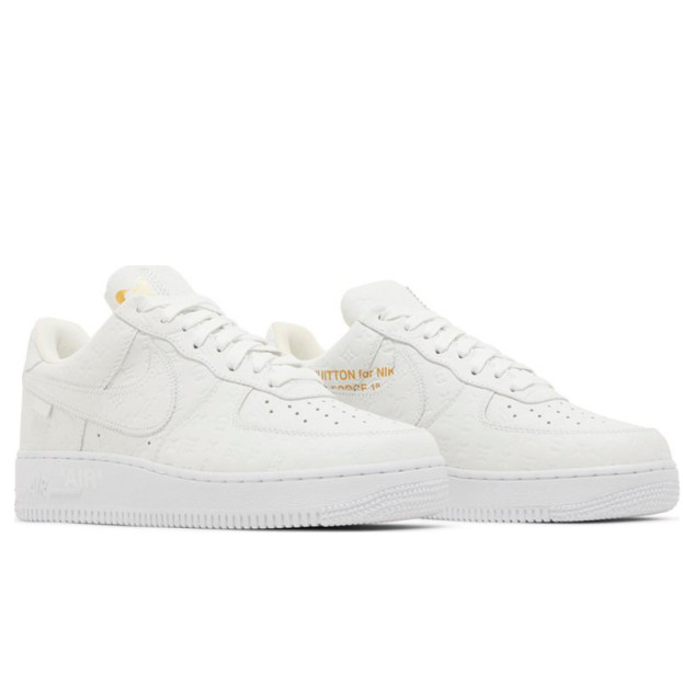 Nike Air Force 1 Low x Louis Vuitton Triple White 1A9V