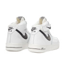 Оригинал Nike Air Force 1 High White Black Winter С МЕХОМ