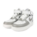 Кросівки Nike Air Force 1 High Grey White Winter С МЕХОМ