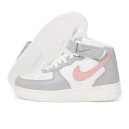 Nike Air Force 1 High Grey Pink Winter С МЕХОМ 2350685