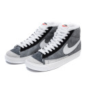 Кросівки Nike Blazer Grey White Winter С МЕХОМ