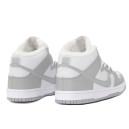 Оригінал Nike SB Dunk High Grey White Winter С МЕХОМ