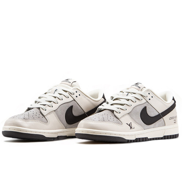 Nike SB Dunk Low x Louis Vuitton Grey Black