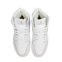Оригинал Jordan 1 Retro High White Winter С МЕХОМ