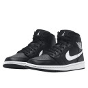 Кросівки Jordan 1 Mid Black White