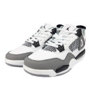 Кросівки Jordan 4 Retro Grey White Termo С ФЛИСОМ