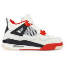 Купить Jordan 4 White Red Winter З ХУТРОМ FKS2351492