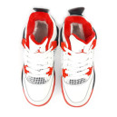 Оригинал Jordan 4 White Red Winter З ХУТРОМ