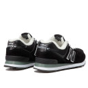 Оригінал New Balance 574 Black White Winte С МЕХОМ