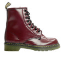 Черевики Dr. Martens 1460 Smooth Leather Lace Up Boots З ХУТРОМ