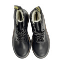 Оригінал Dr. Martens Jadon Smooth Leather Platform Boots З ХУТРОМ