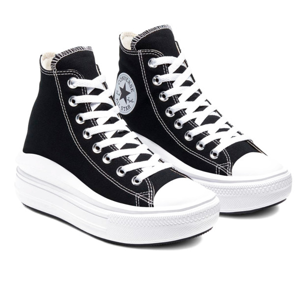 Converse Chuck Taylor All Star Move Hi Black 568497C