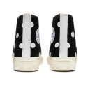 Converse x Comme Des Garcons Play Chuck 70 High Polka Dot Black 157250C