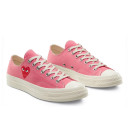 Кеды Converse x Comme Des Garcons Play Chuck 70 Low Bright Pink