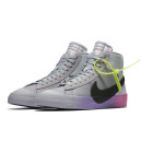 Кросівки Nike Blazer Mid Off-White Wolf Grey Serena Queen