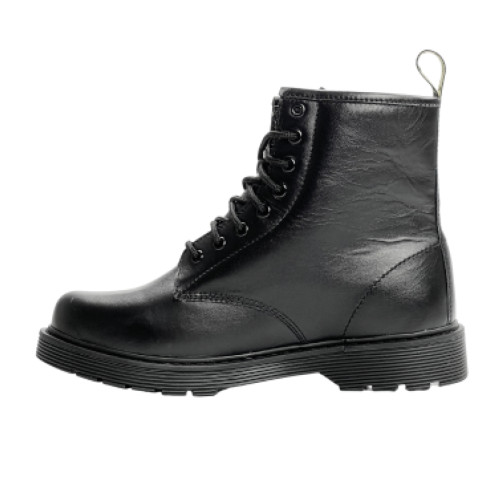 Dr. Martens 1460 Mono Smooth Leather Lace Up Boots З ХУТРОМ