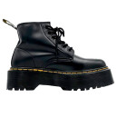 Оригінал Dr. Martens Jadon Smooth Leather Platform Boots Ankle Black С ФЛИСОМ