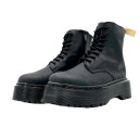 Придбати Dr. Martens Jadon Smooth Leather Platform Boots Triple Black Zip С МЕХОМ FKS2350500