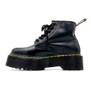Черевики Dr. Martens Jadon Smooth Leather Platform Boots Ankle Black С МЕХОМ