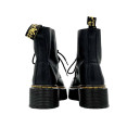 Dr. Martens Jadon Smooth Leather Boots Black Winter С МЕХОМ 2350502