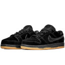 Кросівки Nike SB Dunk Low Black Snake Gum Winter С МЕХОМ