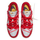 Оригінал Nike Dunk Low Off-White University Red