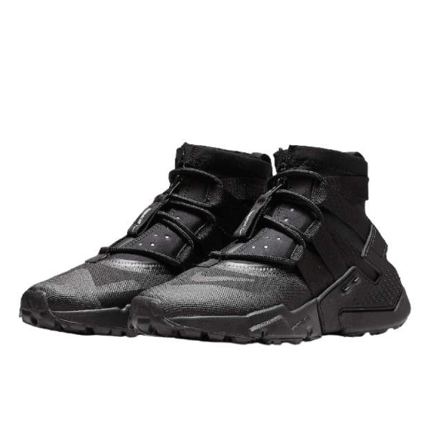 Nike Air Huarache Gripp Triple Black AO1730-002