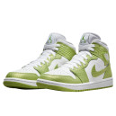 Кросівки Jordan 1 Mid Green Python