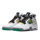 Кросівки Jordan 4 Retro Lucid Green Rasta