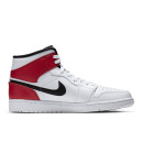 Купить Jordan 1 Mid White Black Gym Red FKS56258