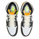 Оригінал Jordan 1 Retro High White Black Volt University Gold