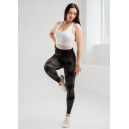 Придбати Легінси Коричнево-Чорні з Push-Up Ефектом FKS2352301