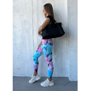 Спортивний одяг Легінси Різнокольорові з Push-Up Ефектом