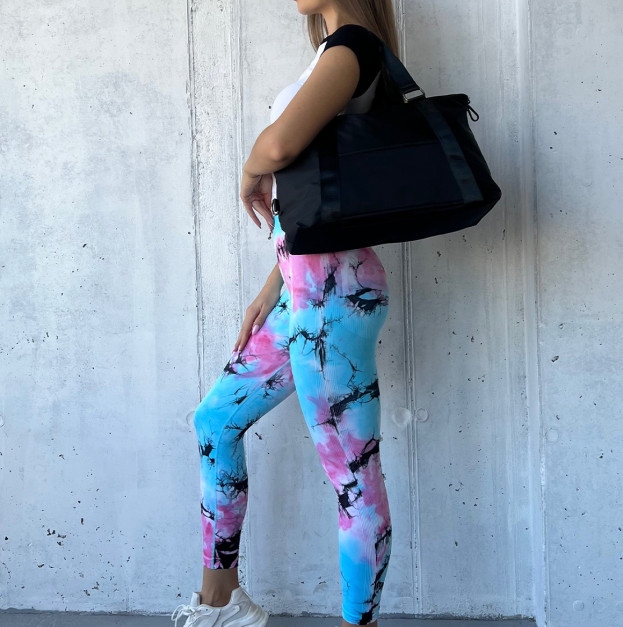 Легінси Різнокольорові з Push-Up Ефектом