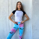 Оригінал Легінси Різнокольорові з Push-Up Ефектом