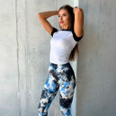 Легінси Різнокольорові з Push-Up Ефектом