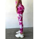 Оригінал Легінси Рожево-Білі з Push-Up Ефектом