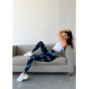 Спортивний одяг Легінси Сині з Push-Up Ефектом