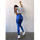 Спортивний одяг Легінси Темно Сині з Push-Up Ефектом