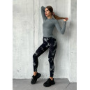 Оригинал Легінси Чорно-Білі з Push-Up Ефектом