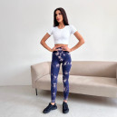 Легінси Темно Сині з Push-Up Ефектом